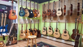 Guitars on sale in Vancouver Canada at Basone